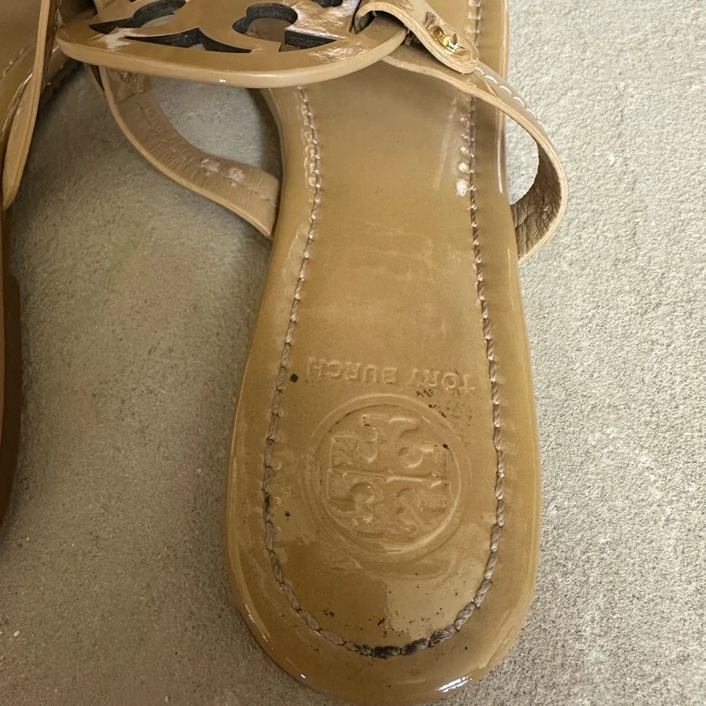 Tory Burch Miller Sandals in Sand - Picture 4 of 7